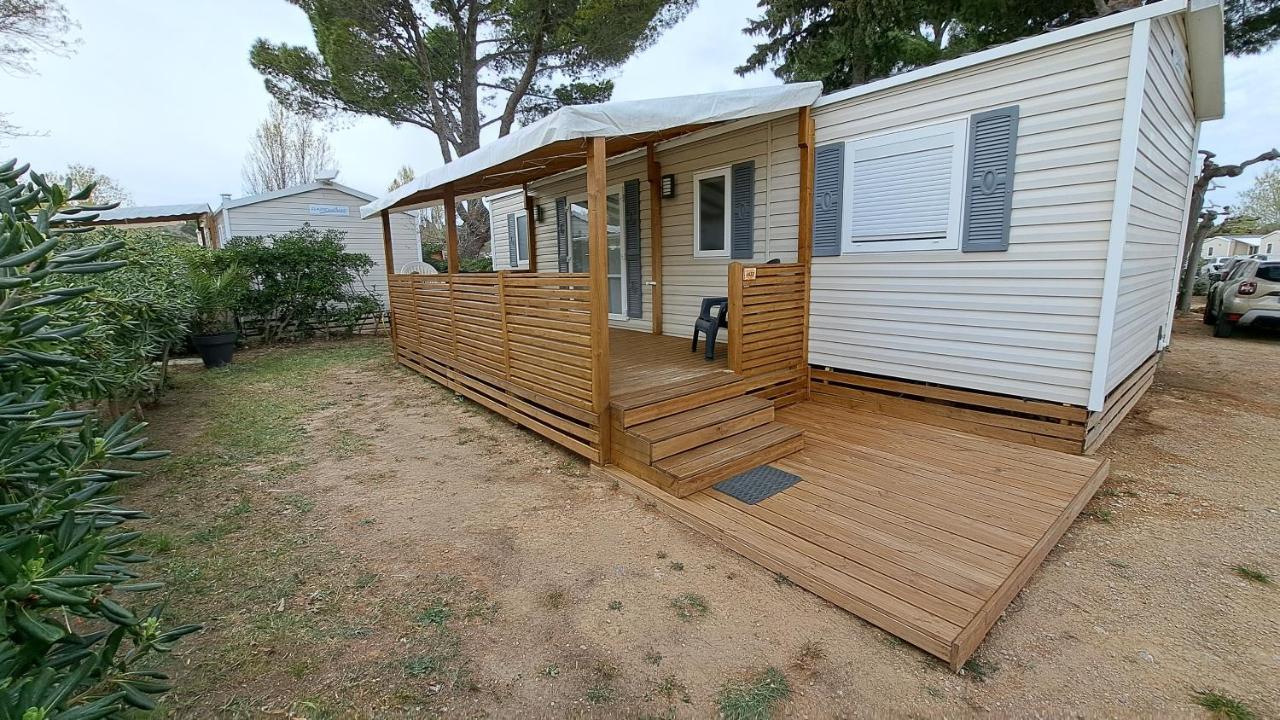 Mobile Home Climatise 3 Chambres A Narbonne Plage المظهر الخارجي الصورة