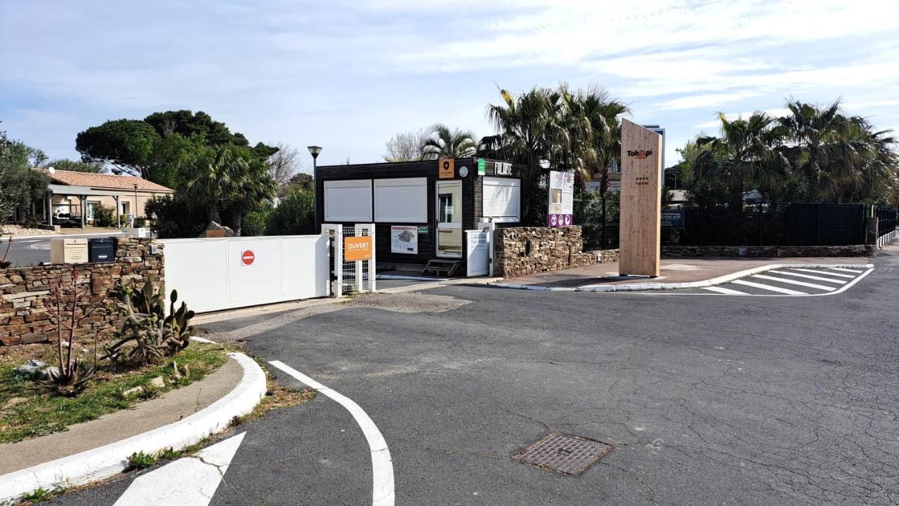 Mobile Home Climatise 3 Chambres A Narbonne Plage المظهر الخارجي الصورة