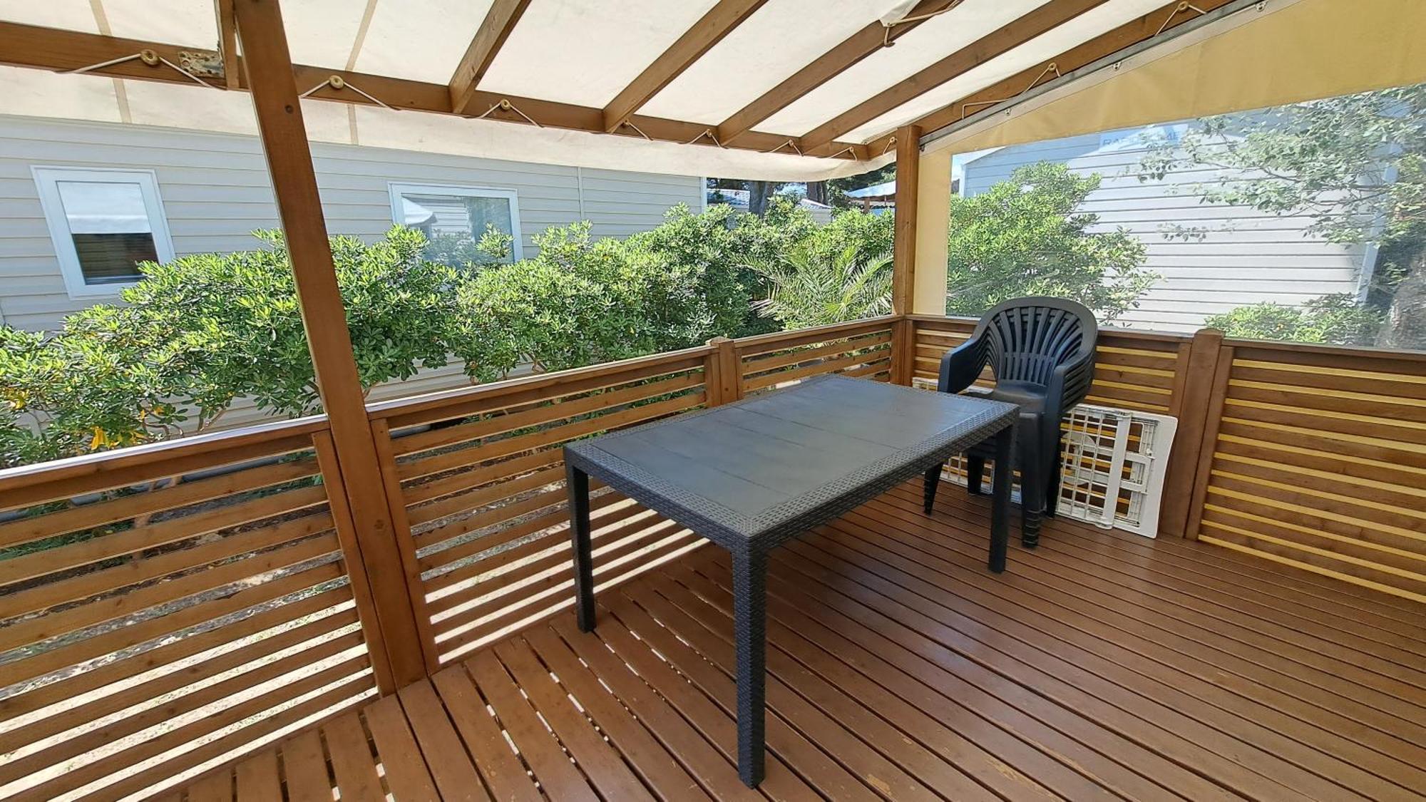 Mobile Home Climatise 3 Chambres A Narbonne Plage المظهر الخارجي الصورة